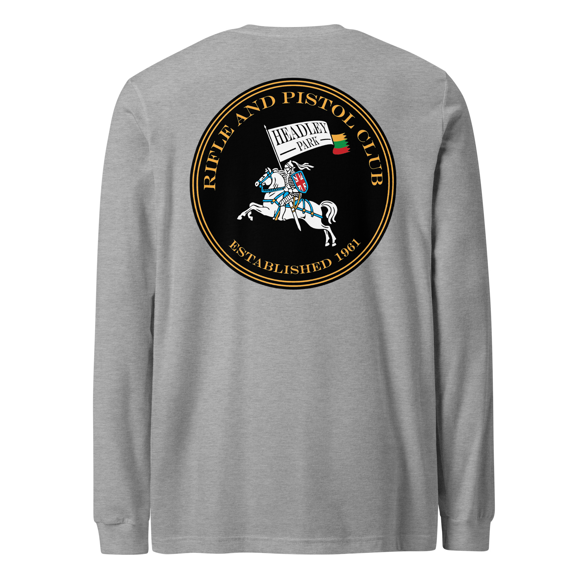 Headley Park Shooters Unisex Long Sleeve Tee (With Back Print Logo) - Image 16