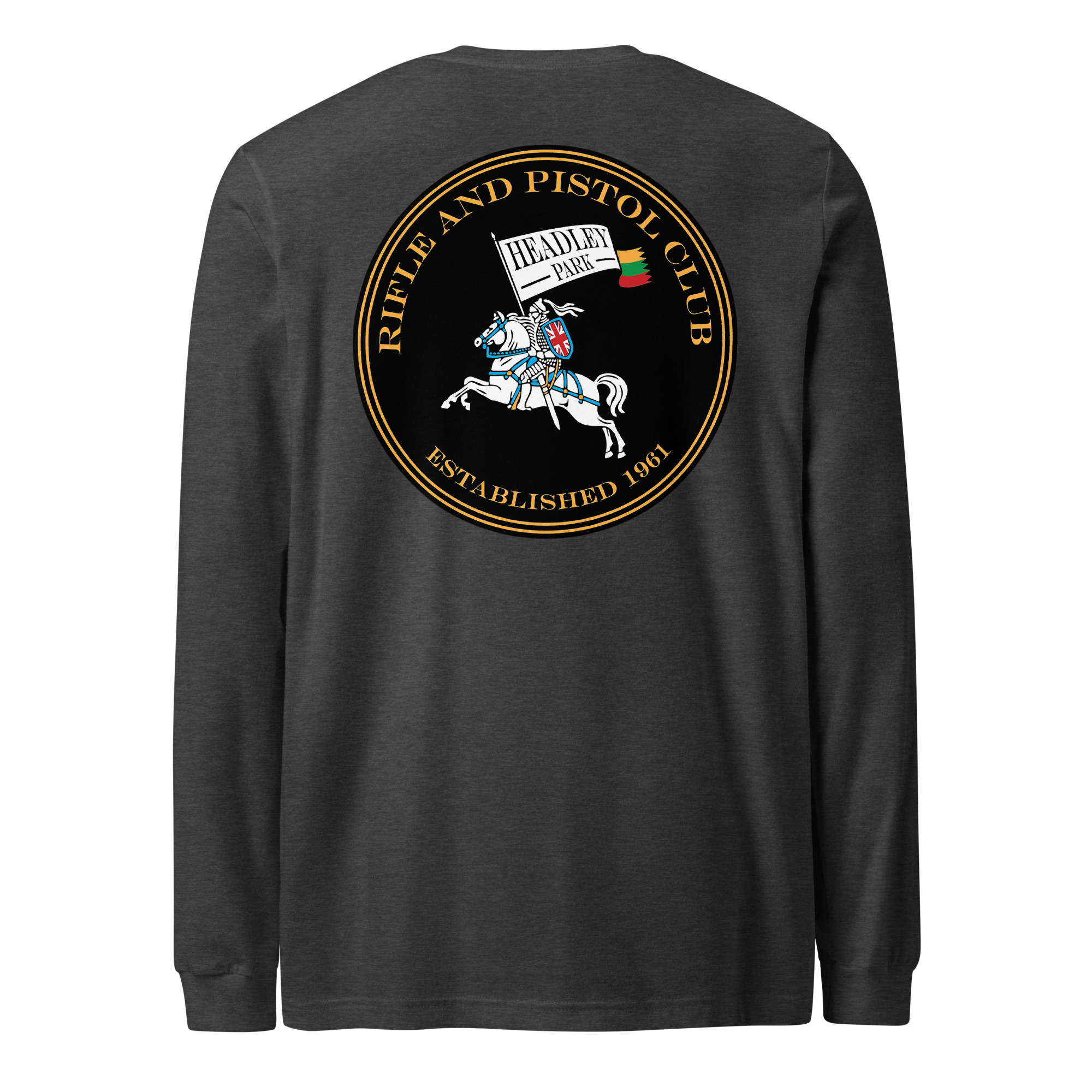 Headley Park Shooters Unisex Long Sleeve Tee (With Back Print Logo) - Image 5