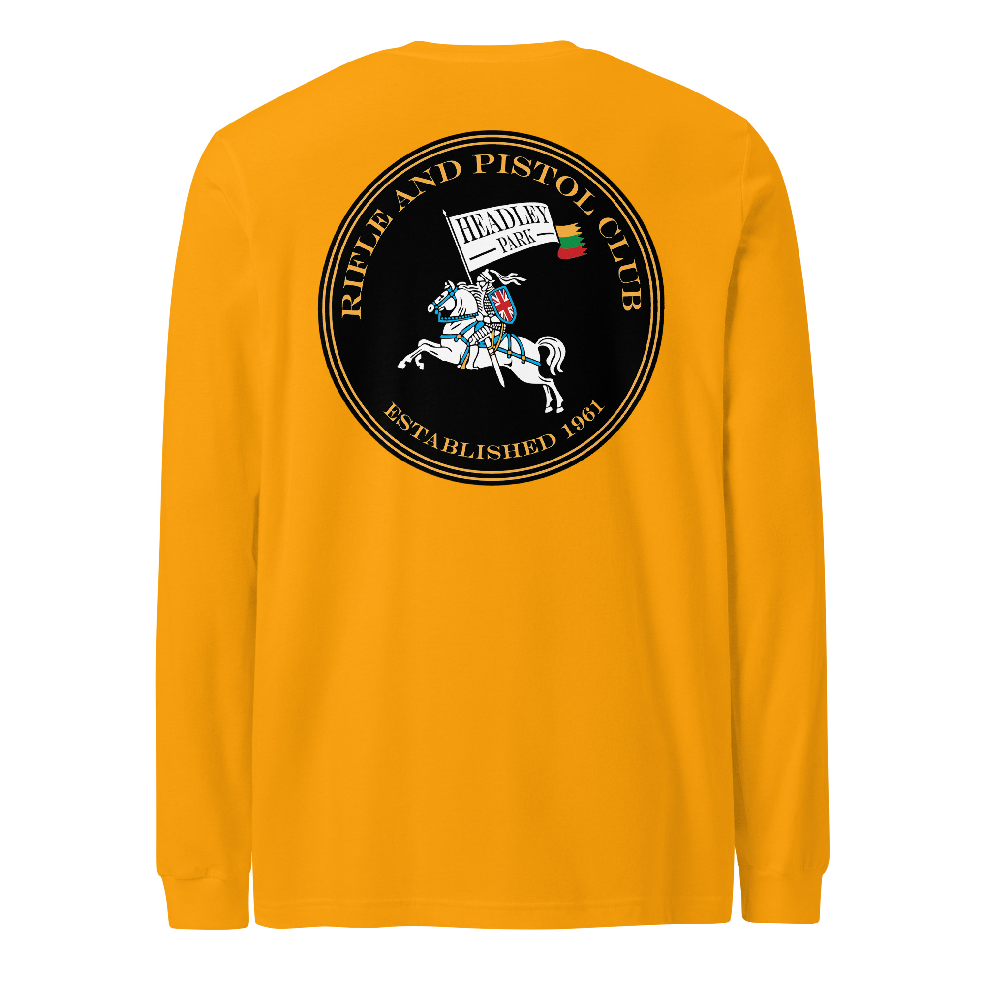 Headley Park Shooters Unisex Long Sleeve Tee (With Back Print Logo) - Image 14