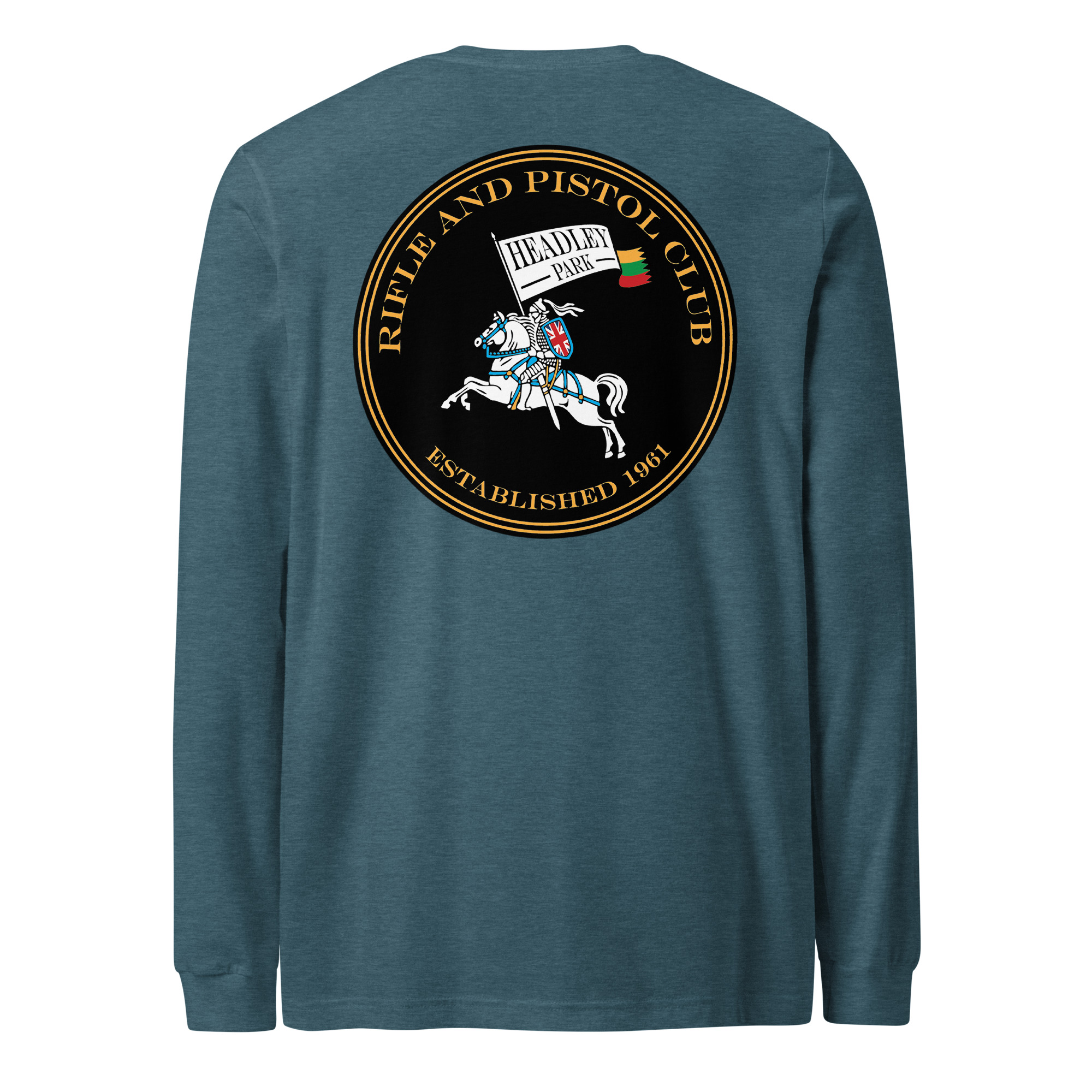 Headley Park Shooters Unisex Long Sleeve Tee (With Back Print Logo) - Image 11