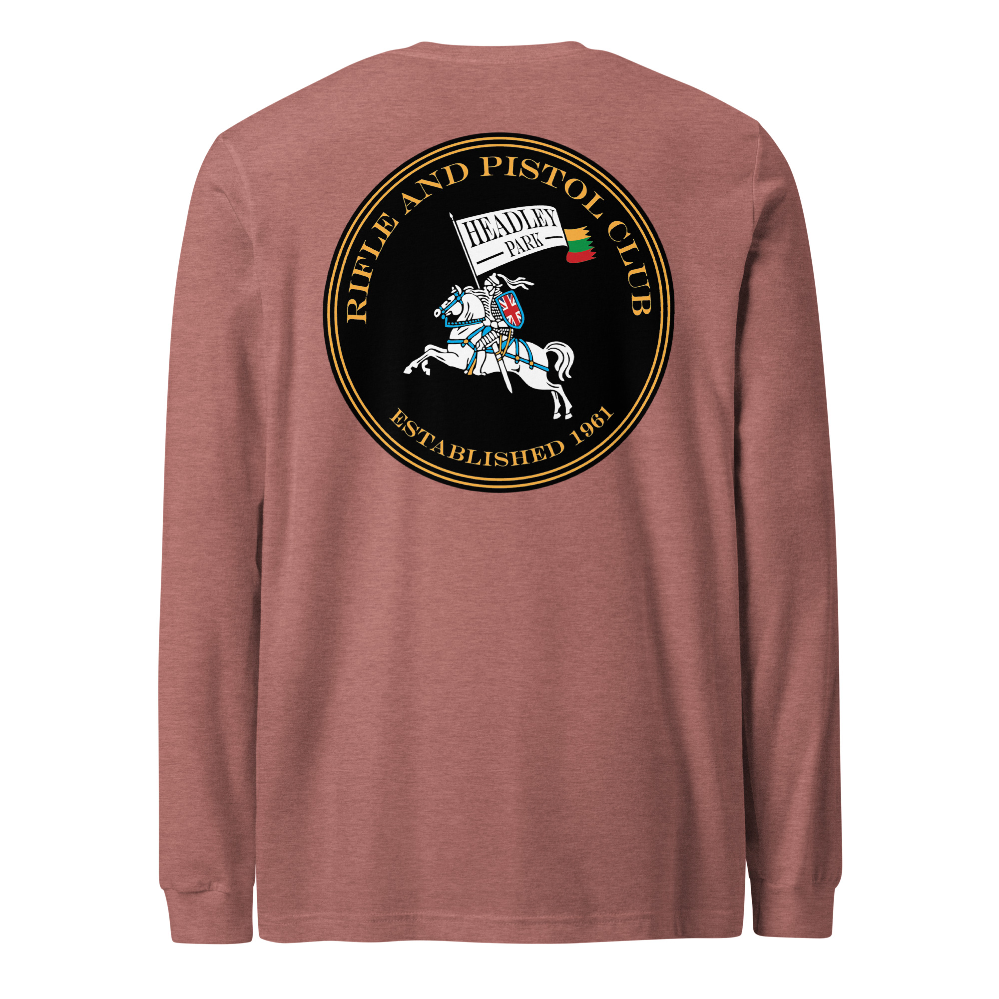 Headley Park Shooters Unisex Long Sleeve Tee (With Back Print Logo) - Image 12