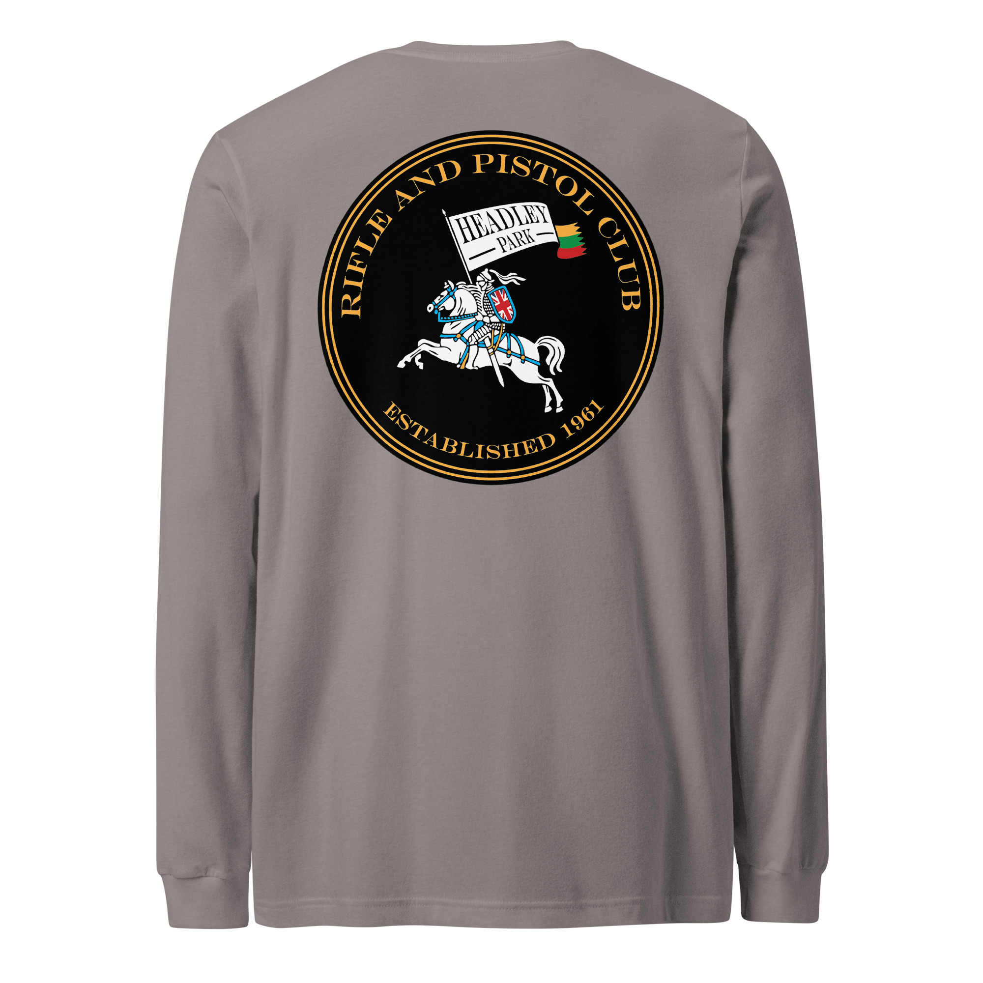 Headley Park Shooters Unisex Long Sleeve Tee (With Back Print Logo) - Image 13