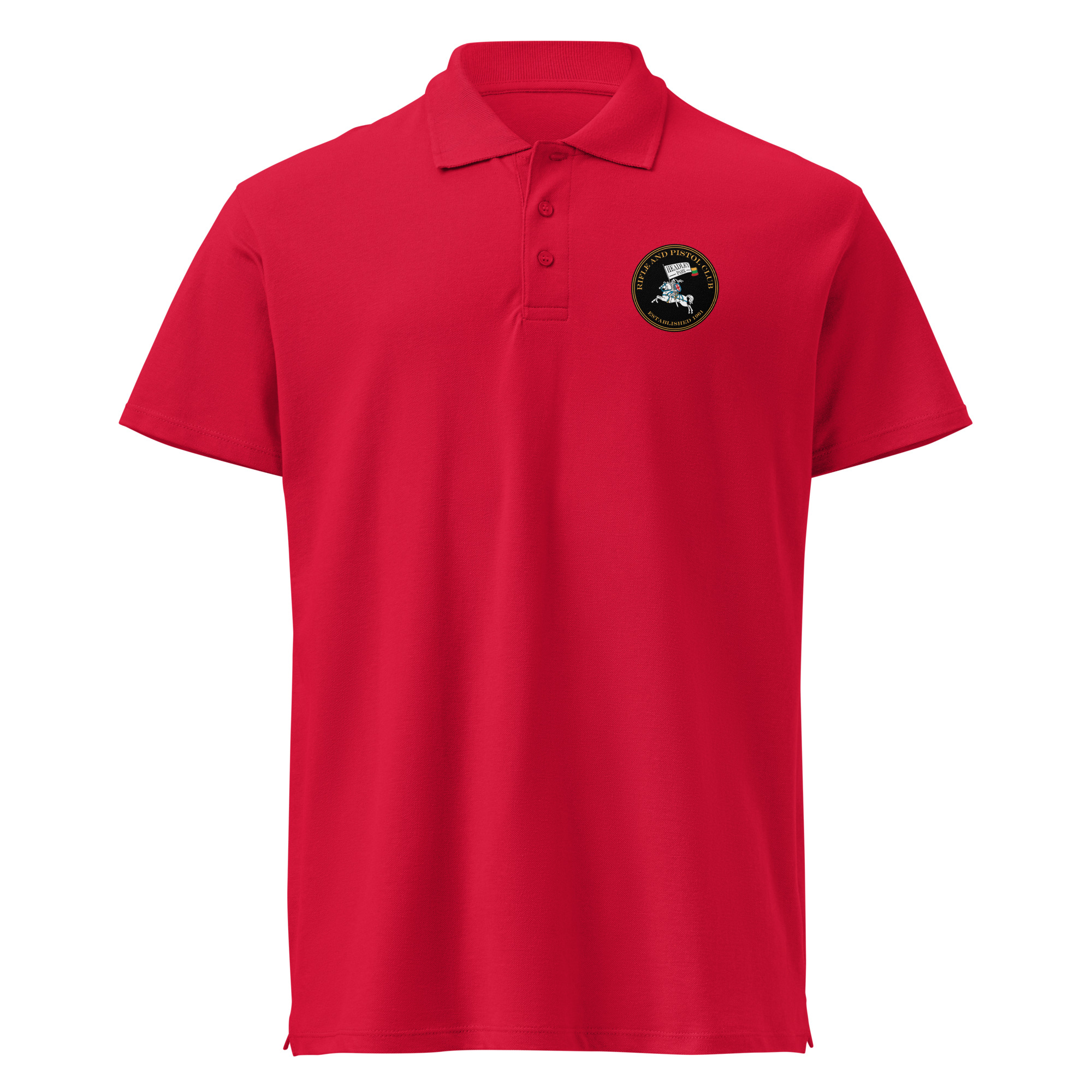 Headley Park Premium pique polo shirt - Image 4