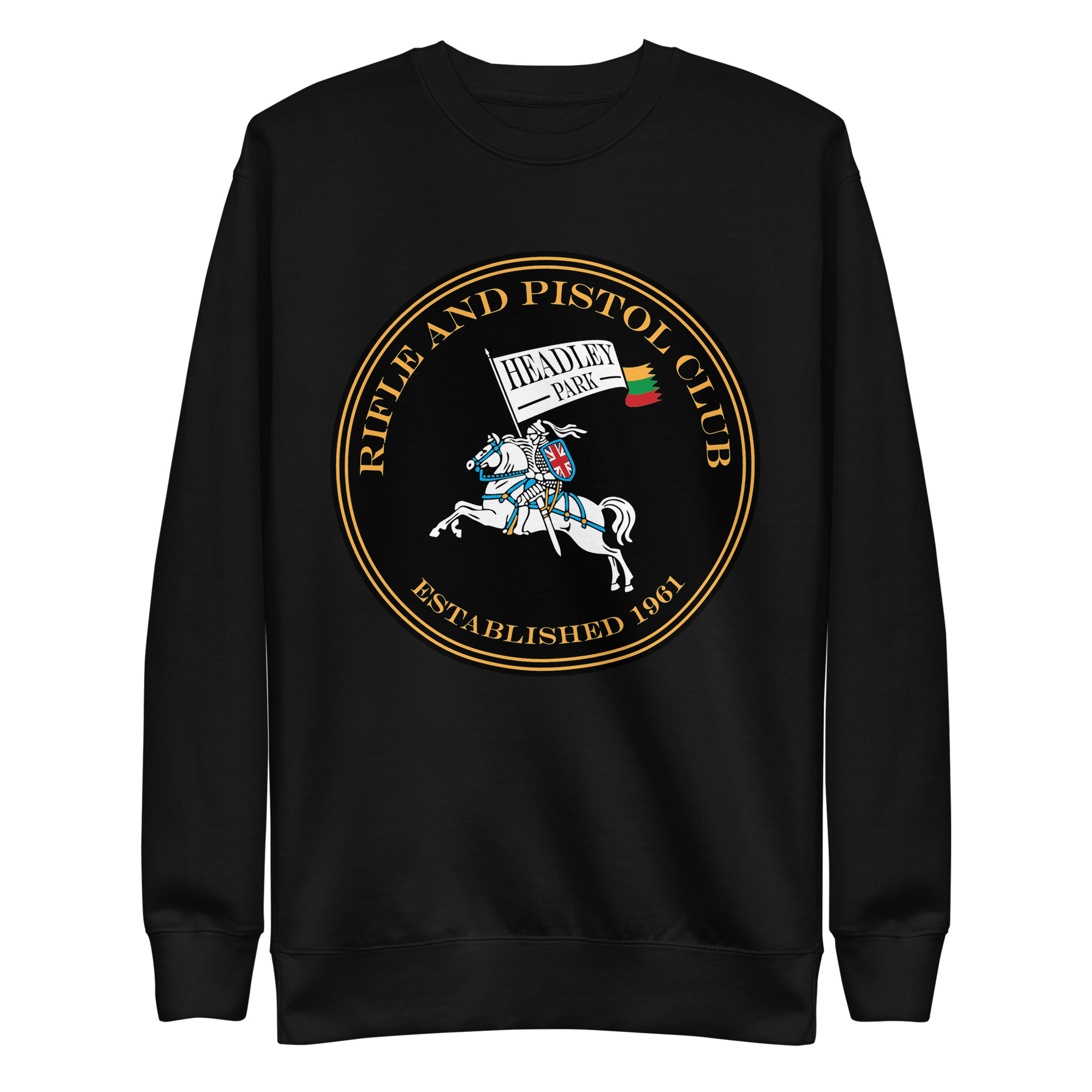 Headley Park Shooters Unisex Premium Sweatshirt (With Front Print Logo) - Image 11