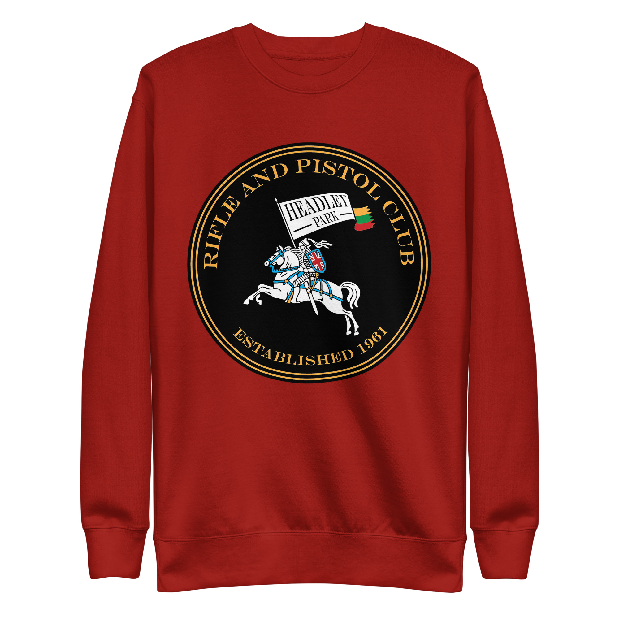 Headley Park Shooters Unisex Premium Sweatshirt (With Front Print Logo) - Image 7