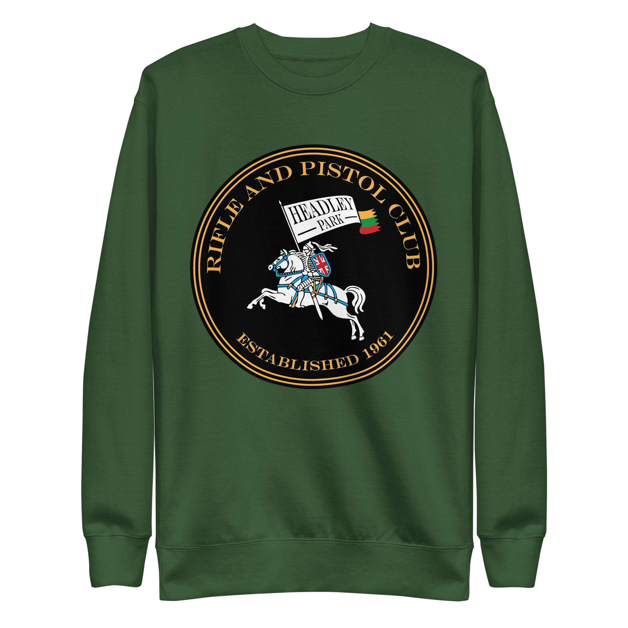 Headley Park Shooters Unisex Premium Sweatshirt (With Front Print Logo)