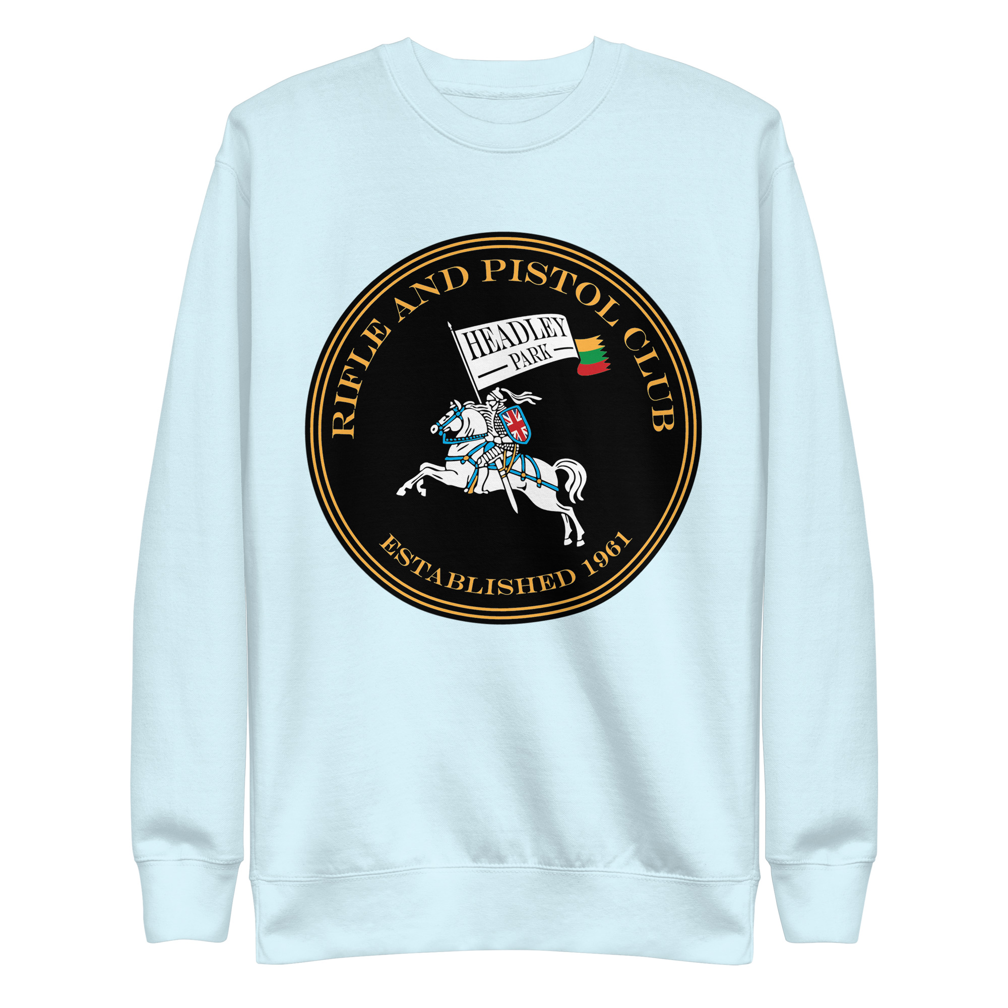 Headley Park Shooters Unisex Premium Sweatshirt (With Front Print Logo) - Image 4