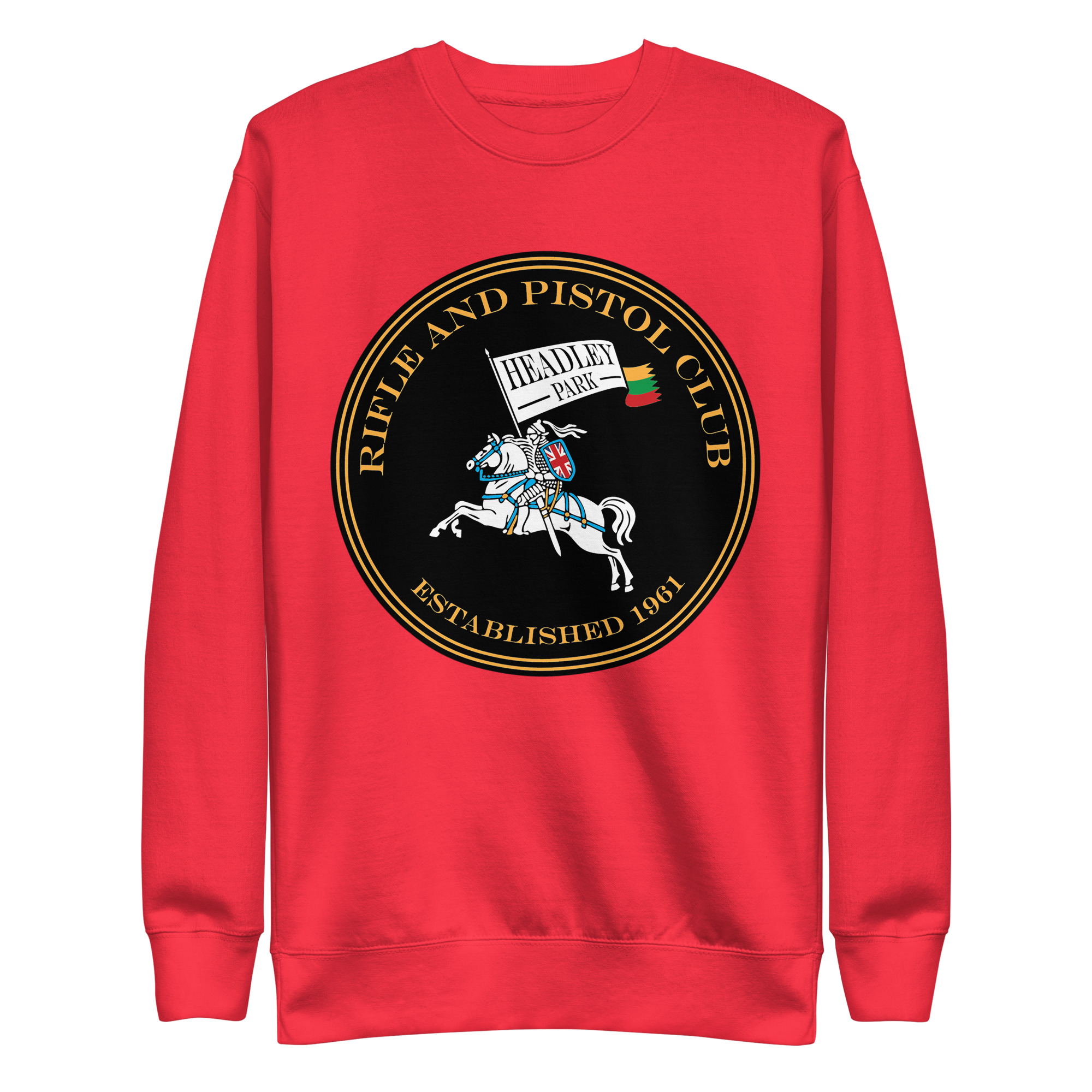 Headley Park Shooters Unisex Premium Sweatshirt (With Front Print Logo) - Image 12