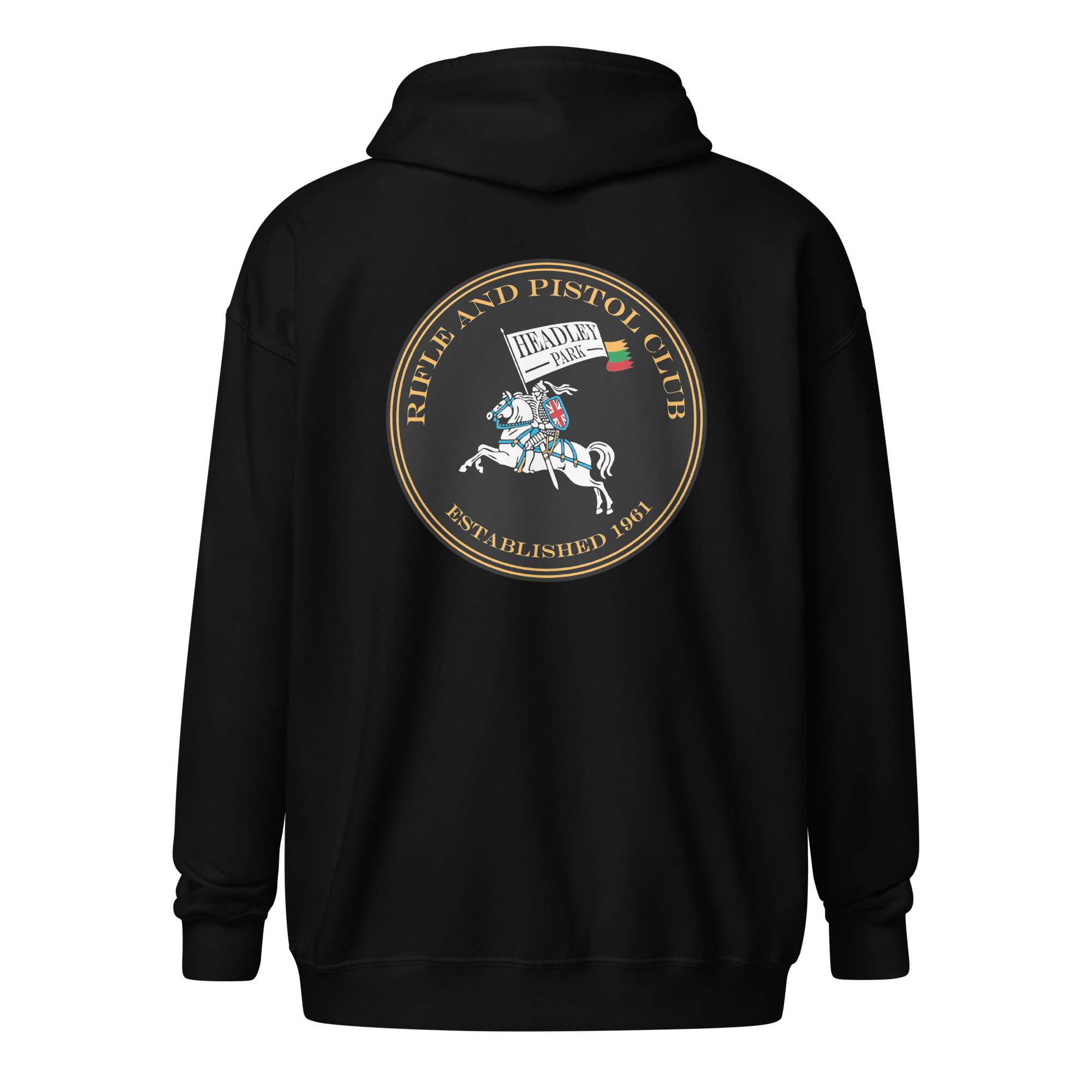 Headley Park RPC Unisex heavy blend zip hoodie ( with Back print) - Image 3