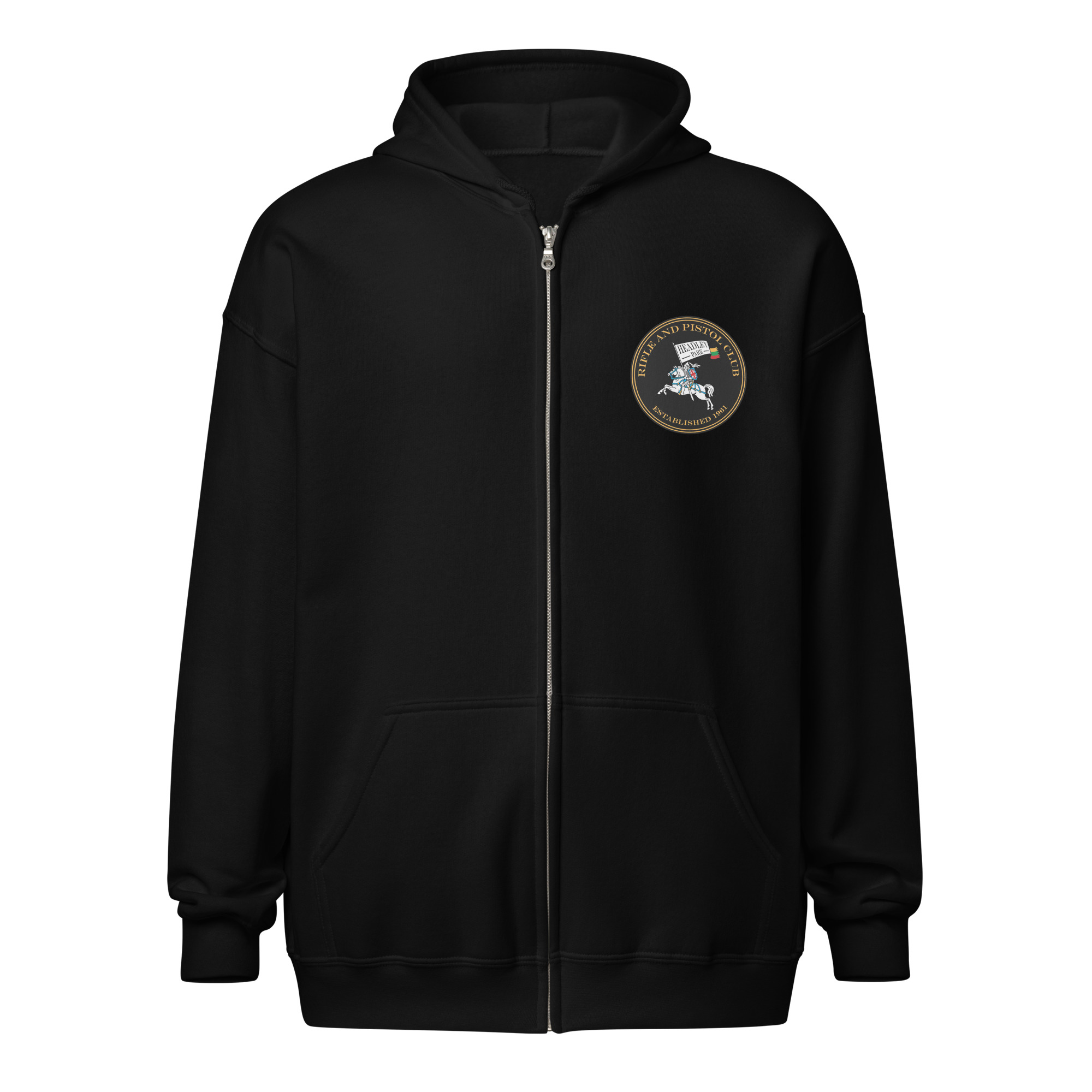Headley Park RPC Unisex heavy blend zip hoodie ( with Back print) - Image 2
