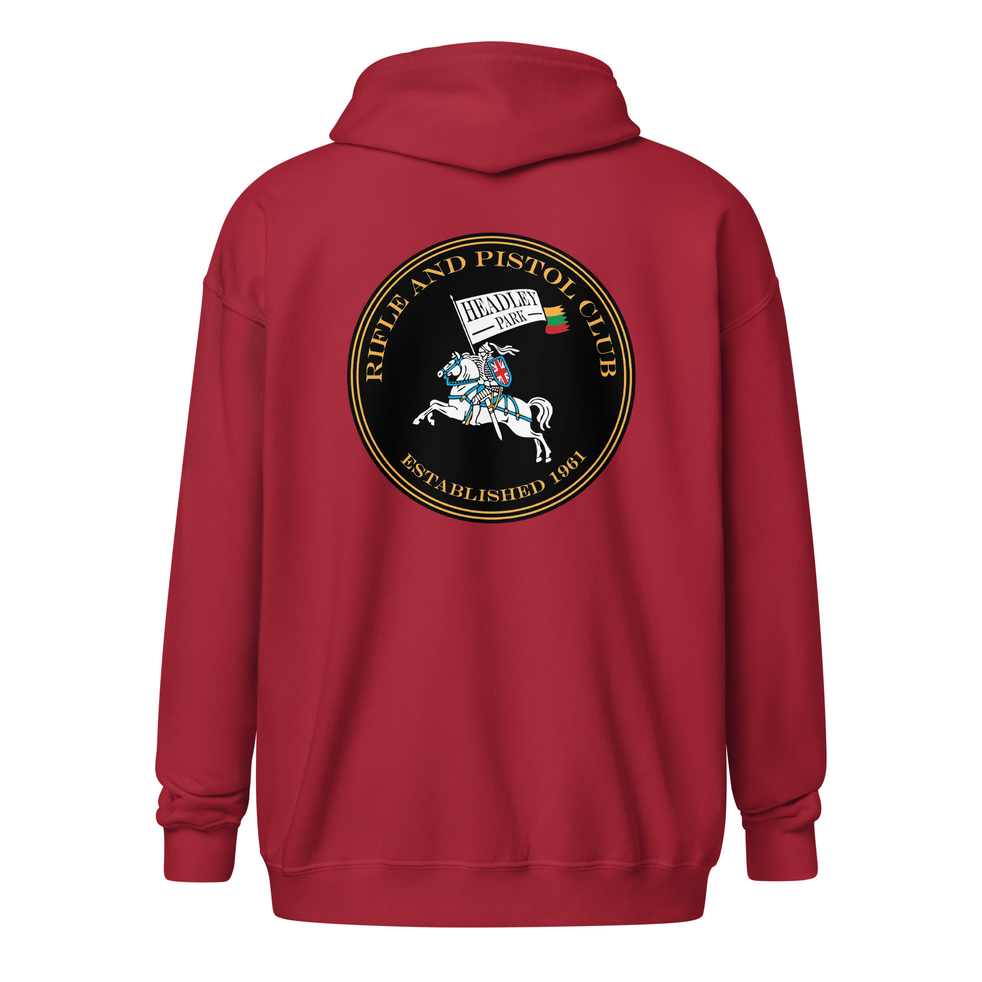 Headley Park RPC Unisex heavy blend zip hoodie ( with Back print) - Image 8