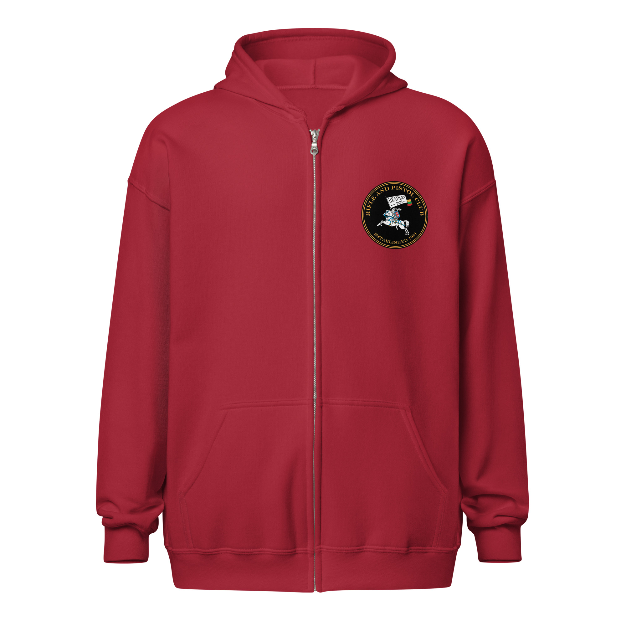 Headley Park RPC Unisex heavy blend zip hoodie ( with Back print) - Image 7