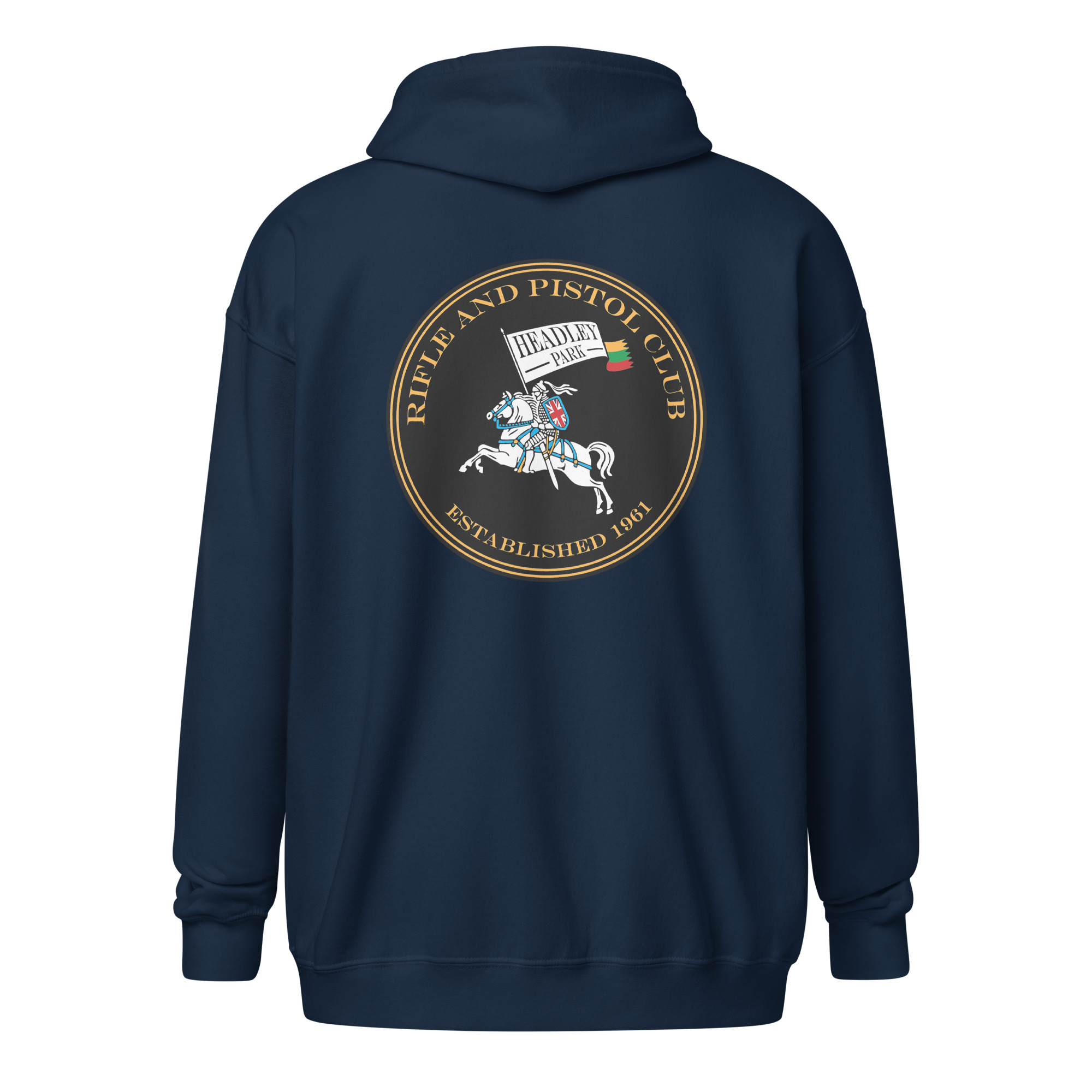 Headley Park RPC Unisex heavy blend zip hoodie ( with Back print) - Image 5