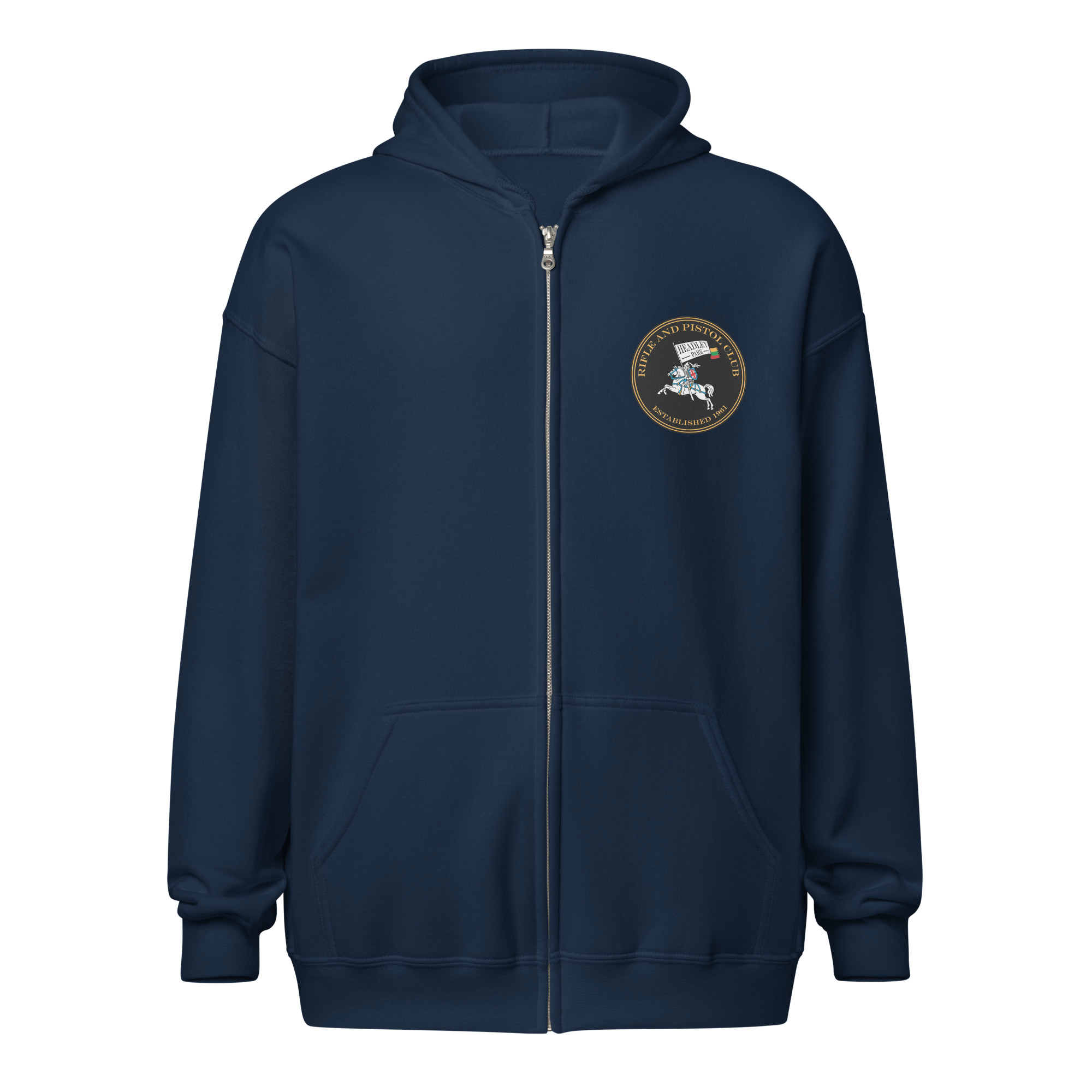Headley Park RPC Unisex heavy blend zip hoodie ( with Back print) - Image 4