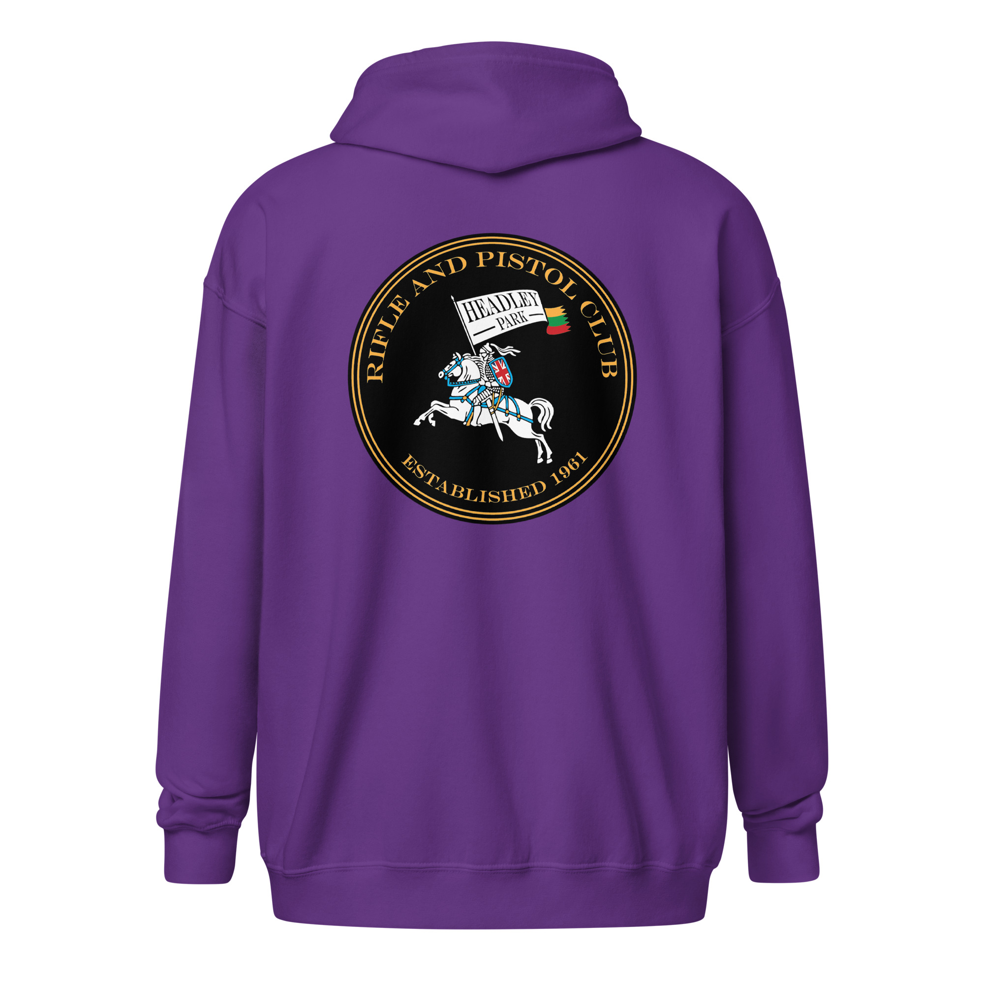 Headley Park RPC Unisex heavy blend zip hoodie ( with Back print) - Image 10