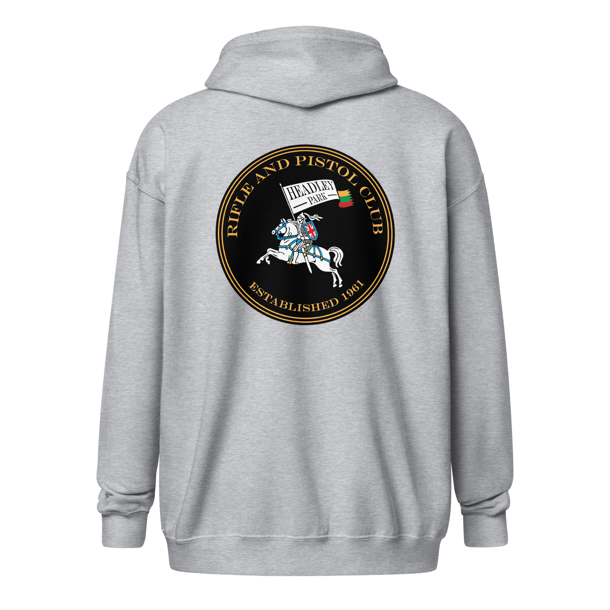 Headley Park RPC Unisex heavy blend zip hoodie ( with Back print) - Image 14