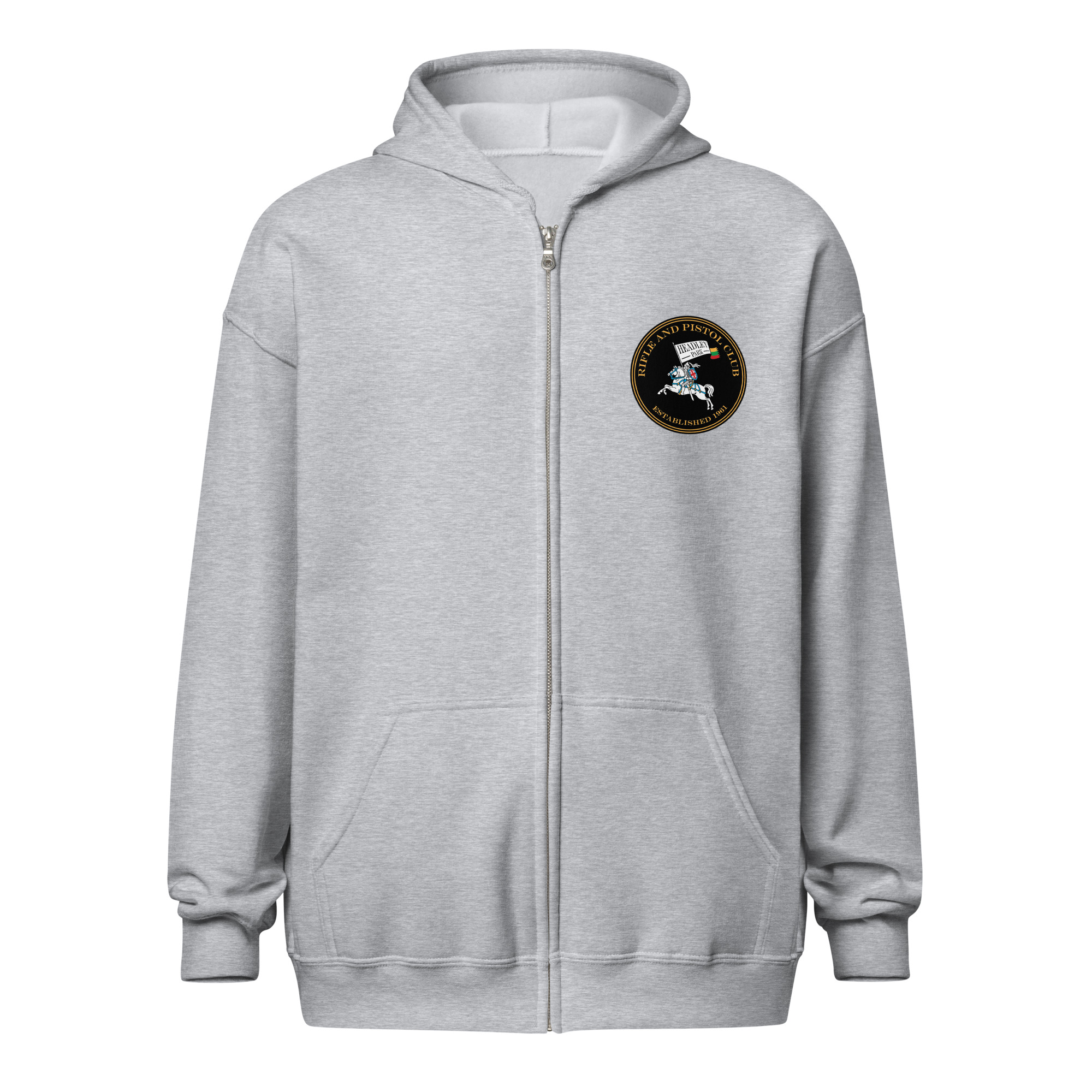 Headley Park RPC Unisex heavy blend zip hoodie ( with Back print) - Image 13
