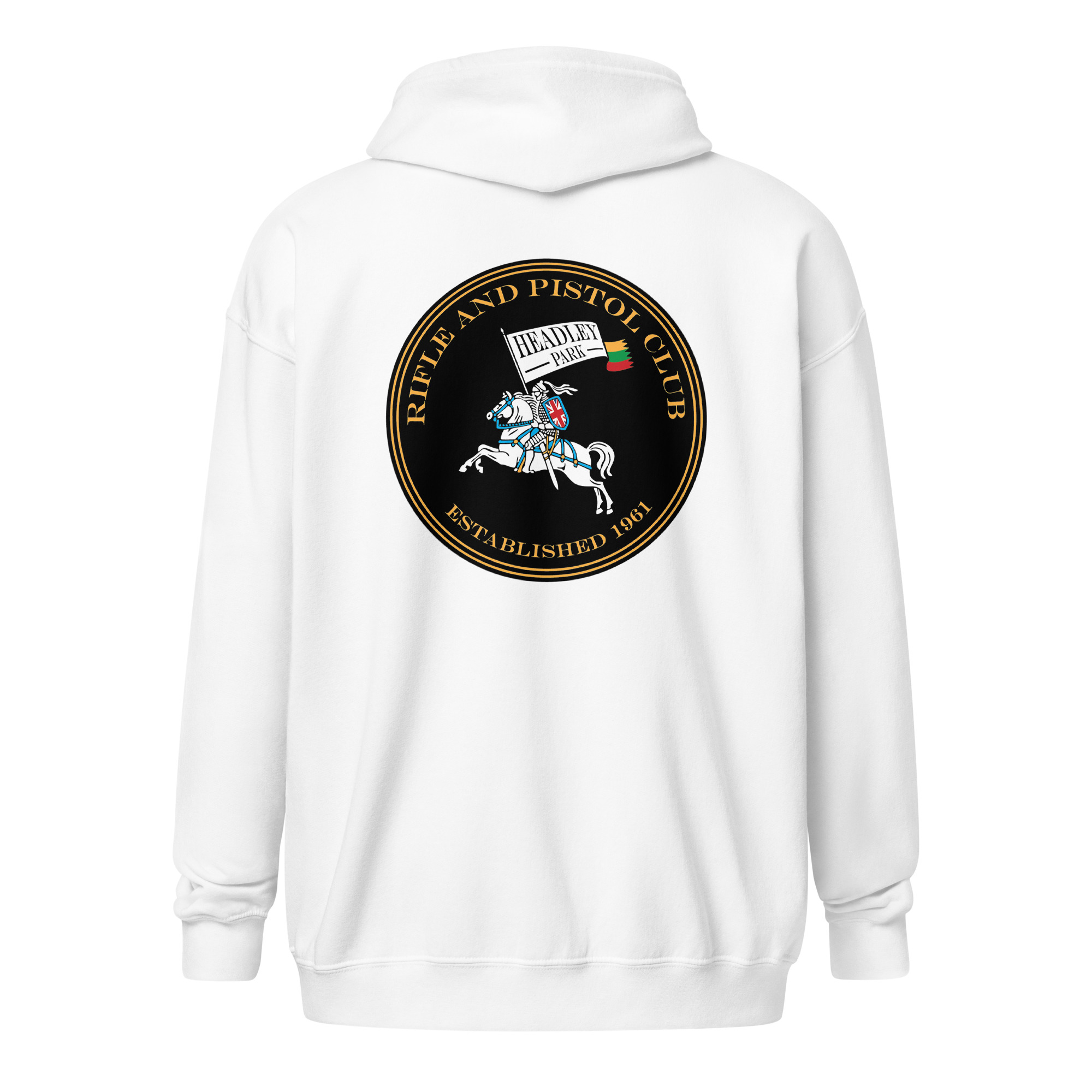 Headley Park RPC Unisex heavy blend zip hoodie ( with Back print) - Image 16