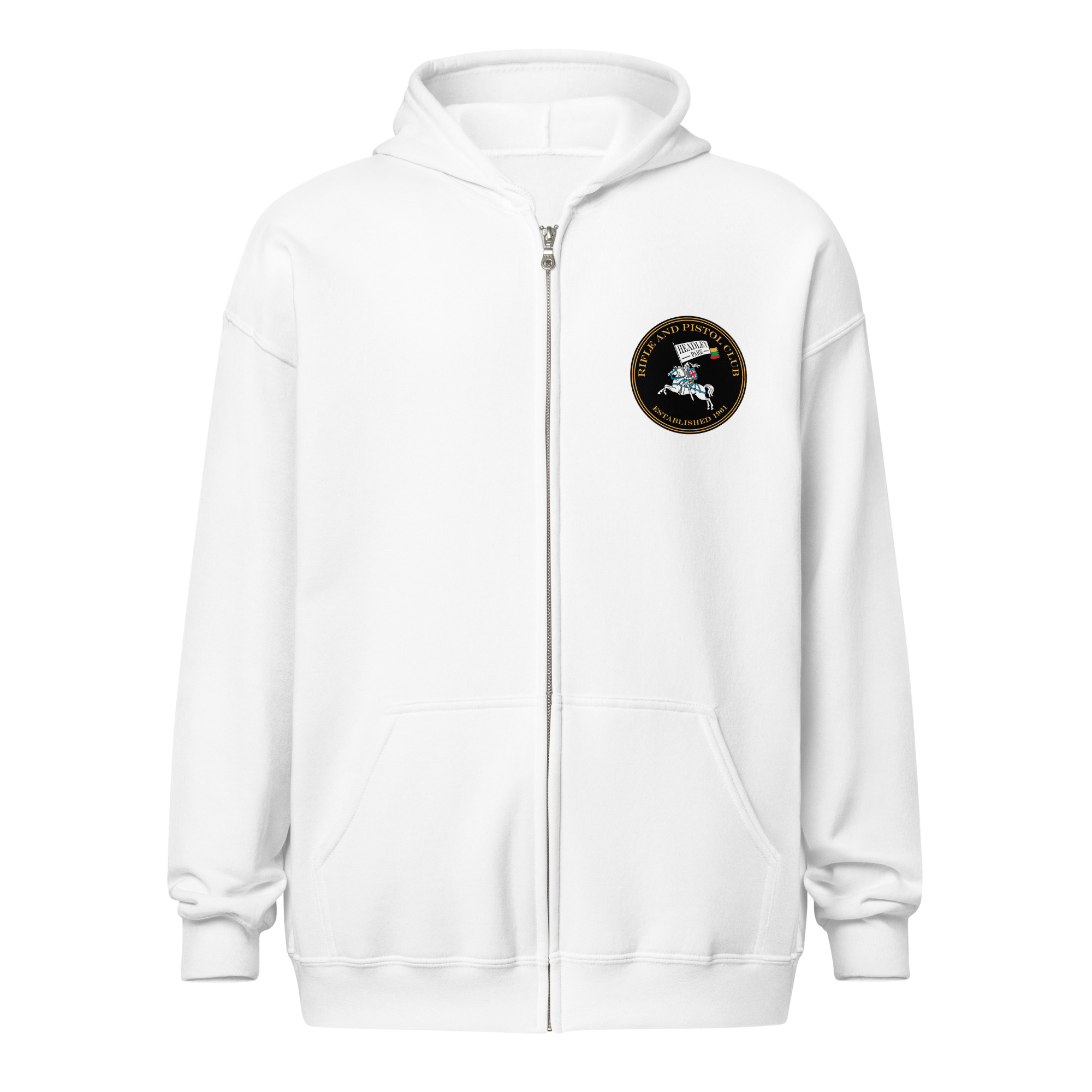 Headley Park RPC Unisex heavy blend zip hoodie ( with Back print) - Image 15